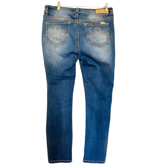 Seven7 Slim Straight Leg Faded Jeans - Picture 2 of 10